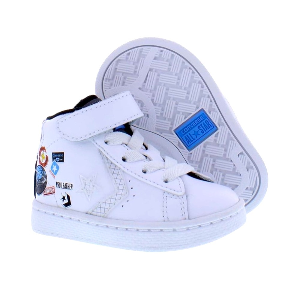 Converse Pro Leather Jump Ball Toddler High Top Shoe Size 5 New In Box - Picture 4 of 7